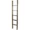 Ekena Millwork 15"W x 72"H x 3 1/2"D Vintage Farmhouse 5 Rung Ladder, Barnwood Decor Collection, Pebble Grey DECR015X072X04LDRPG - alternate 3